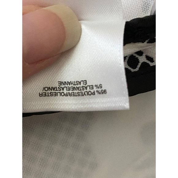 New Jones Studio Black White Floral Mid Length Embroidered Blazer Jacket Sz‎ XS - Picture 7 of 10